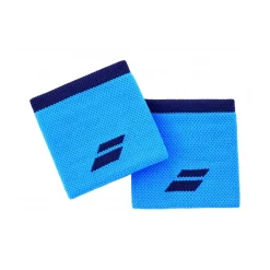 Babolat Logo Wristband 2er Schweißband blau