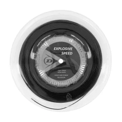 Dunlop Explosive Speed schwarz 200m Saitenrolle
