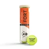 Dunlop Fort Clay Court 4er Dose Tennisbälle
