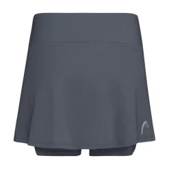Head Club Basic Skort anthrazit Tennisrock Mädchen