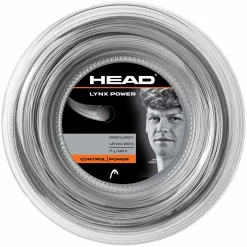 Head Lynx Power Saitenrolle 200m silber