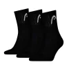 Head Tennis Club Socks Short Crew 43-46 3er schwarz