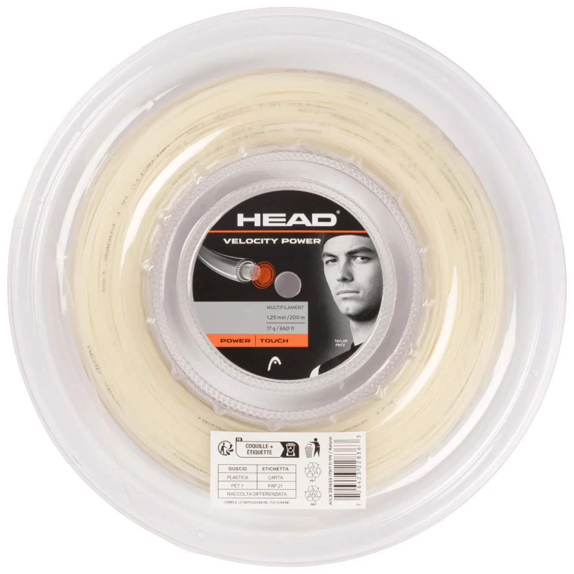 Head Velocity MLT Power 200m Saitenrolle