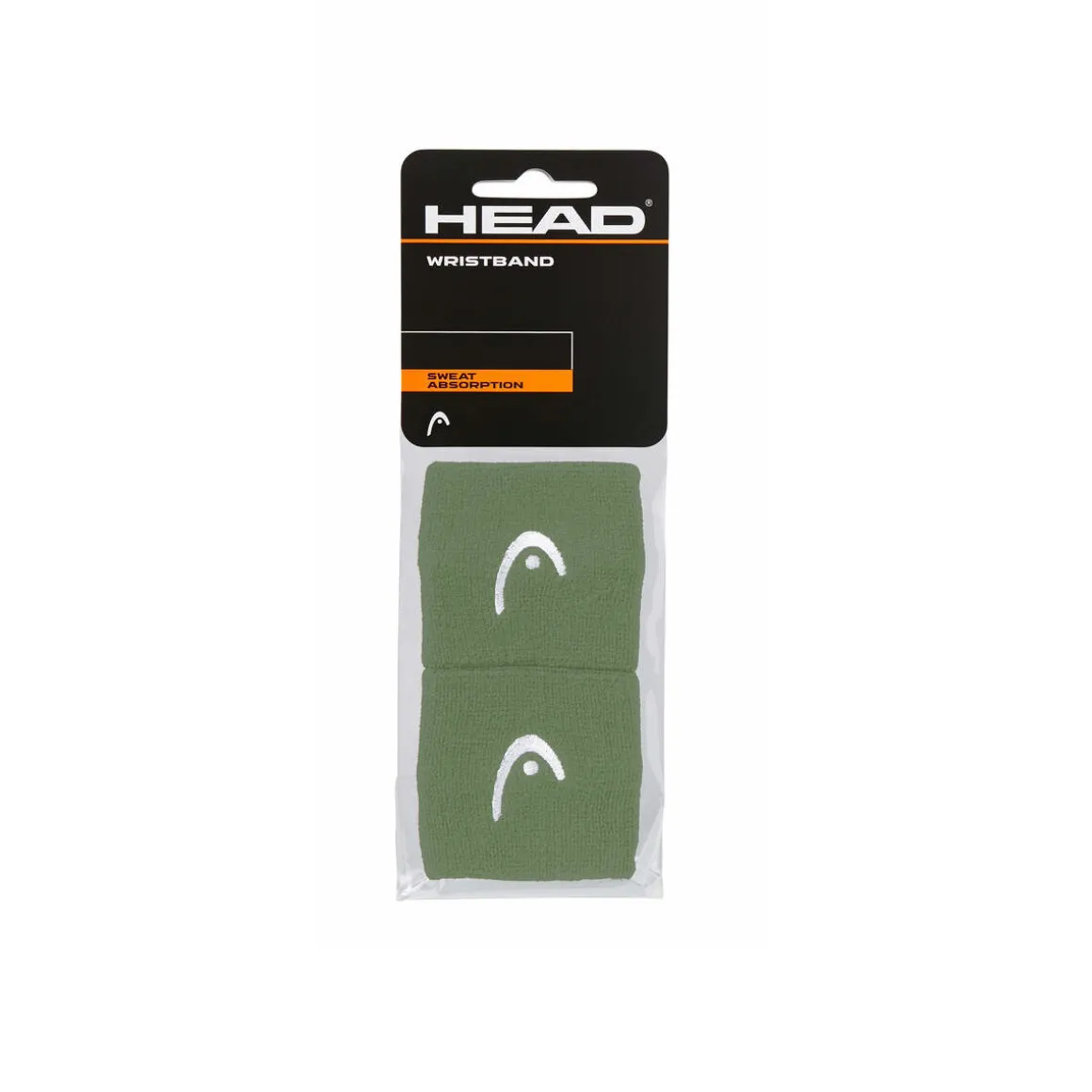 Head Wristband 2,5' Schweißband light green 2er