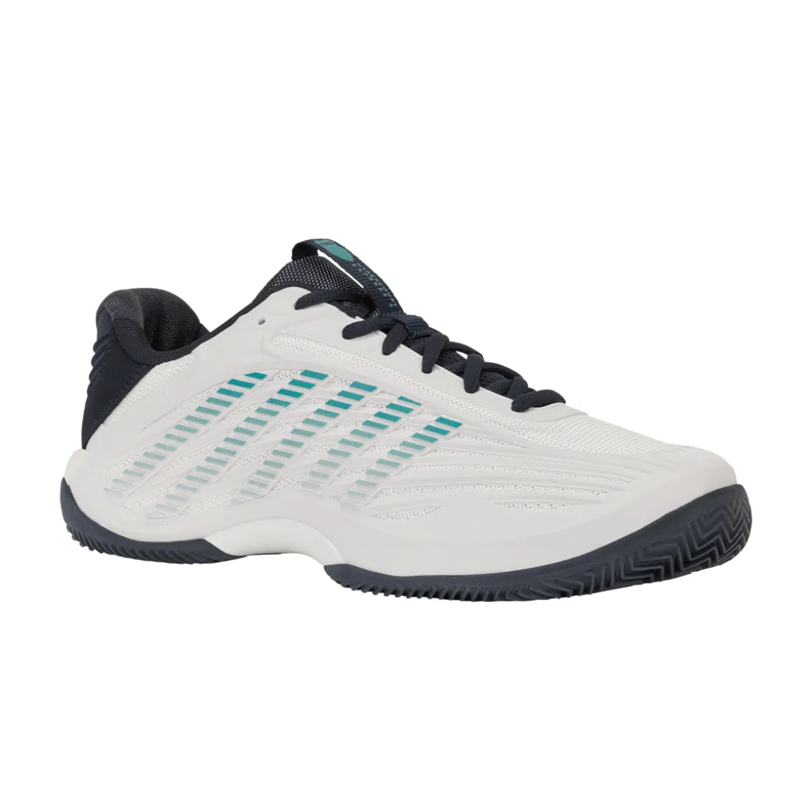 K-Swiss Hypercourt Express 3 Clay weiß türkis Tennisschuhe Herren