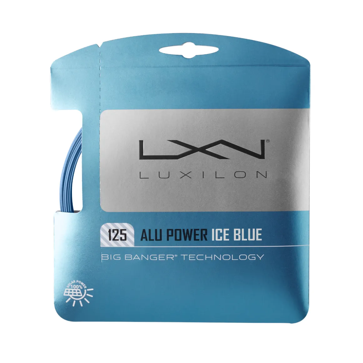 Luxilon Alu Power 1.25 blue 12,2m Single Saitenset