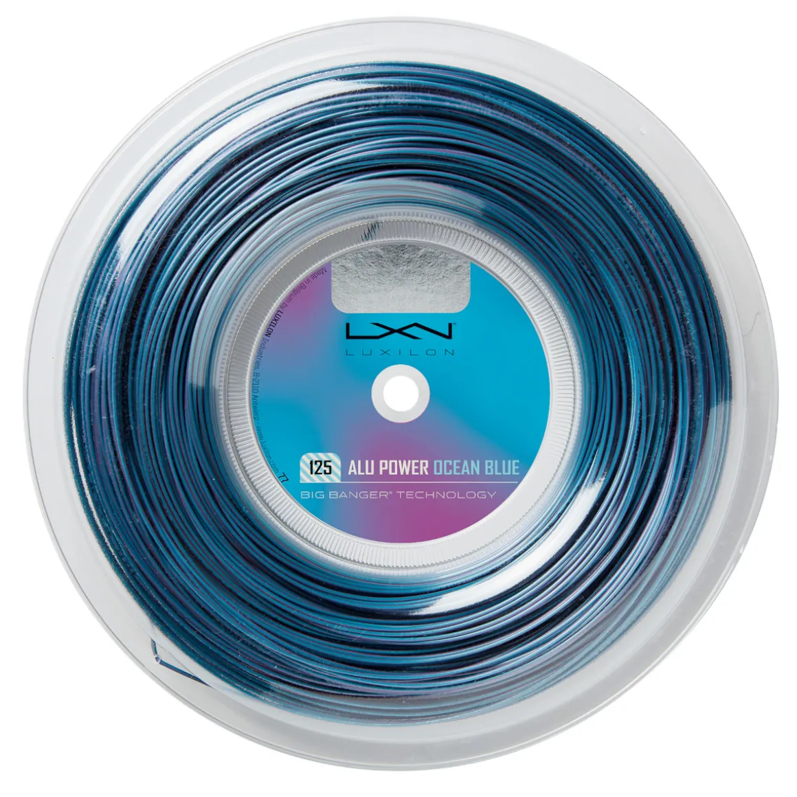 Luxilon Alu Power 200m Saitenrolle ocean blue