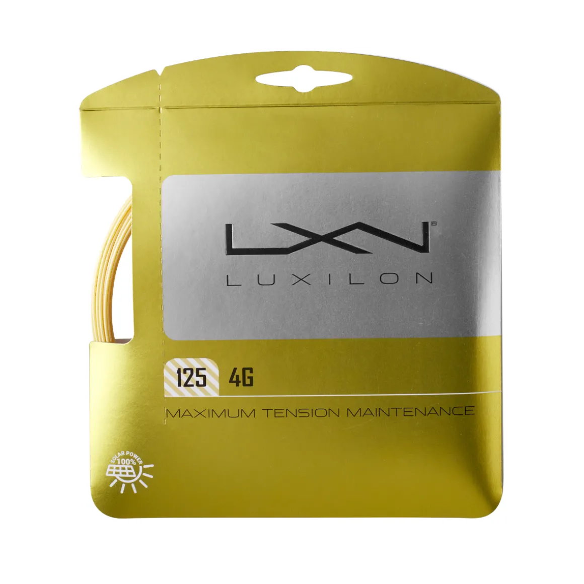 Luxilon 4G 1.25 12,2m Single Saitenset