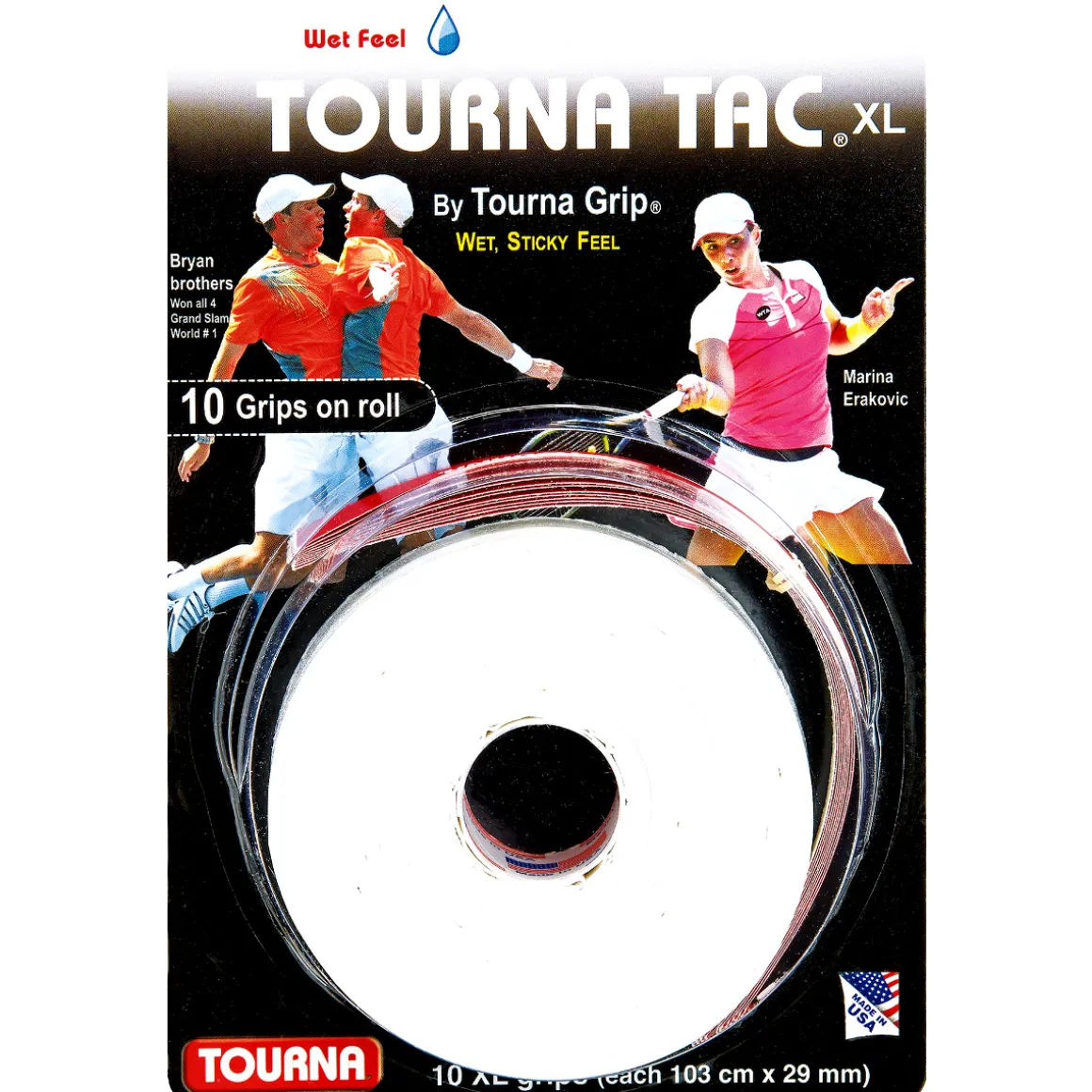 Tourna Tac 10er Pack XL Overgrip weiß
