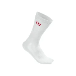 Wilson Herren Crew Sock Tennissocken 3er weiß