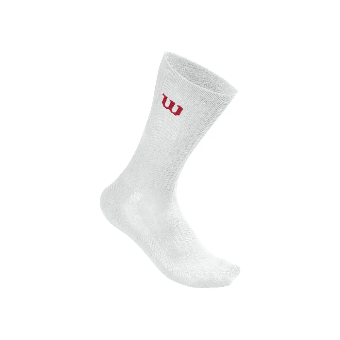 Wilson Herren Crew Sock Tennissocken 3er weiß