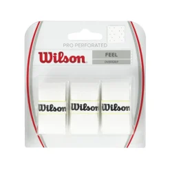 Wilson Pro Overgrip Perforated 3er weiß