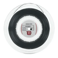 Wilson Revolve Spin Saitenrolle schwarz 200m