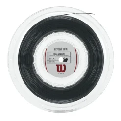 Wilson Revolve Spin Saitenrolle schwarz 200m