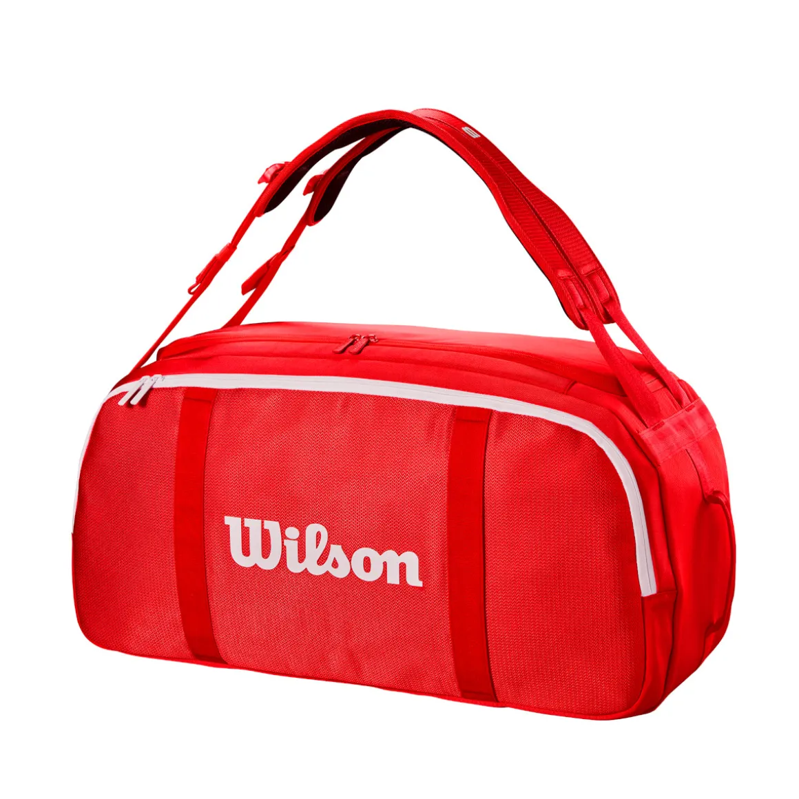 Wilson Super Tour Coaches Duffle Bag rot Tennistasche