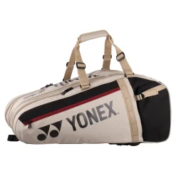 Yonex Gearlogic Racquet Bag 9 Pack beige Tennistasche