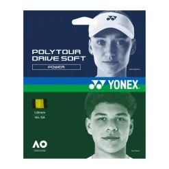 Yonex Poly Tour Drive Soft Single Set gelb 1.25