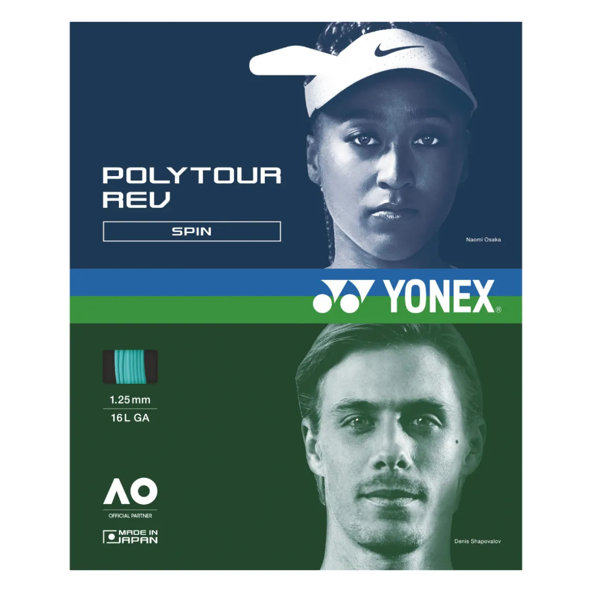 Yonex Poly Tour Rev mint Single Set 1.25
